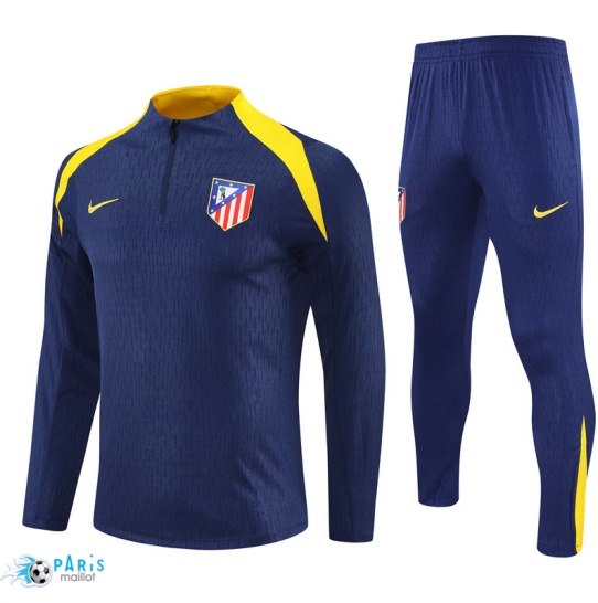 Achat Survetement Atletico Madrid Bleu Marine/Jaune 2025/26