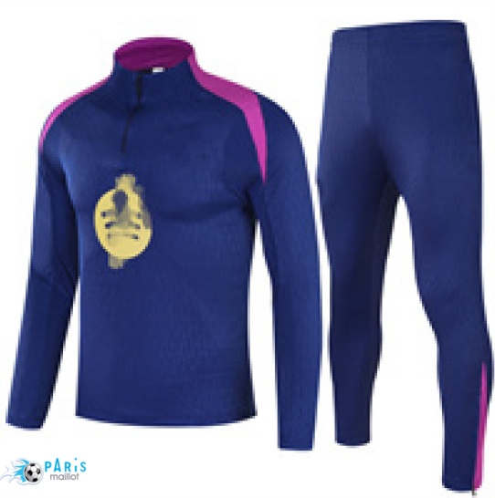 Flocage Survetement Barcelone Bleu Marine/Violet 2025/26