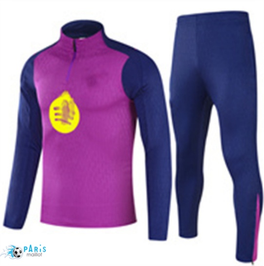 Prix Survetement Barcelone Violet/Bleu Marine 2025/26