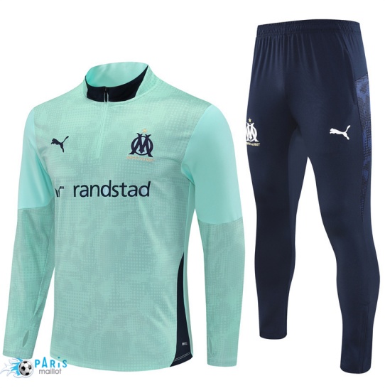 Créer Survetement Marseille Bleu 2025/26