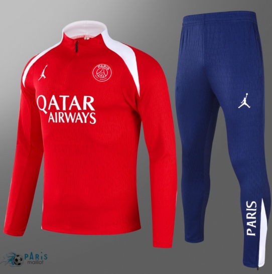 Marque Survetement PSG Rouge/Bleu/Blanc 2025/26