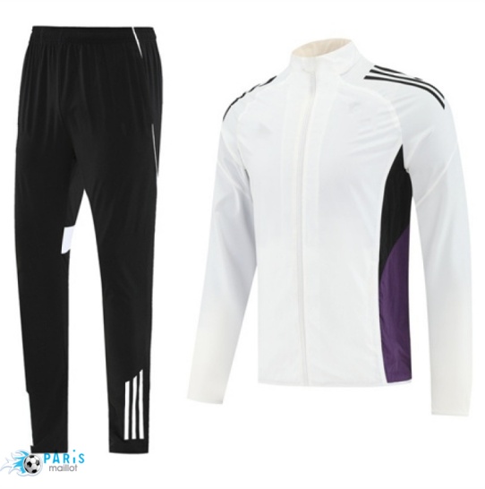 Acheter Coupe vent Manchester United Blanc/Noir/Violet 2025/26