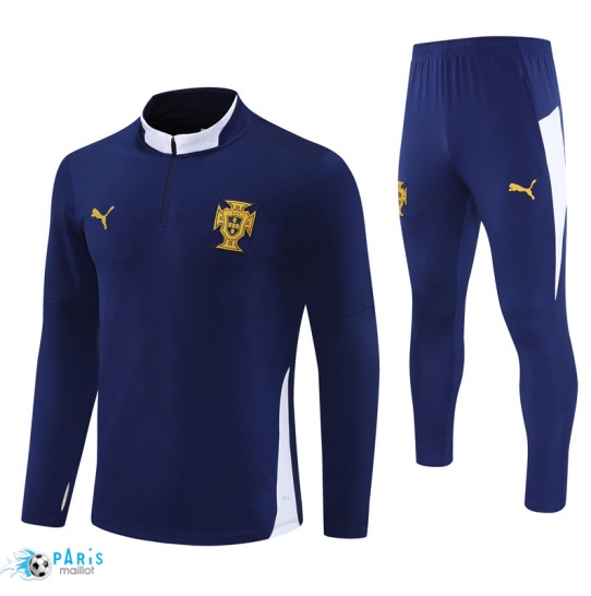 Achat Survetement Portugal Enfant Bleu Marine/Blanc 2025/26