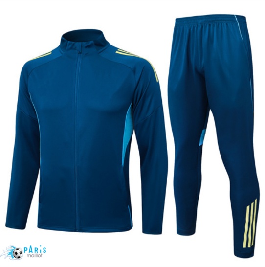 Achat Veste Survetement Juventus Enfant Bleu/Jaune 2025/26