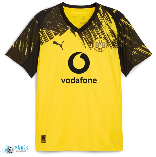Prix Maillot Foot Borussia Dortmund Domicile Jaune 2025/26