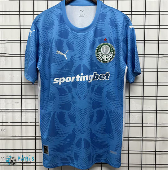 Flocage Maillot Foot Palmeiras Training Bleu 2025/26
