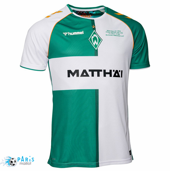 Créer Maillot Foot Werder Breme Special Blanc/Vert 2025/26