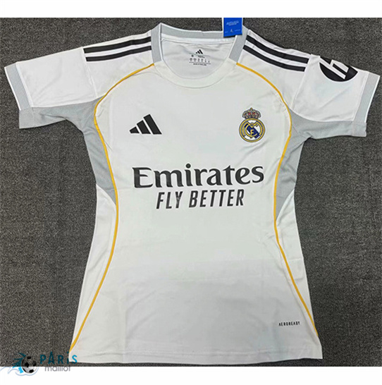 Prix Maillot Foot Real Madrid Femme Domicile 2025/26