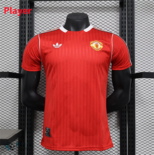 Marque Maillot Foot Manchester United Player Training Rouge 2024/25