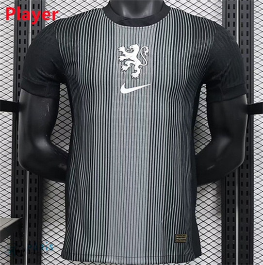 Acheter Maillot Foot Pays-Bas Player Gardien de but Noir 2024/25