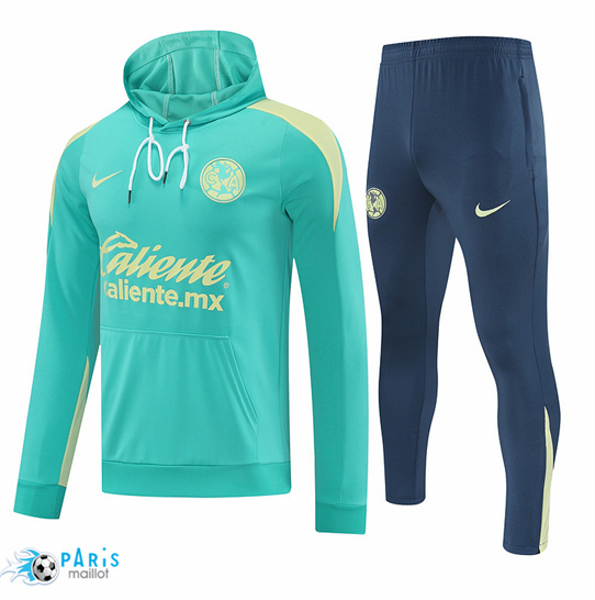 Flocage Survetement Sweatshirt à capuche America vert 2025/26