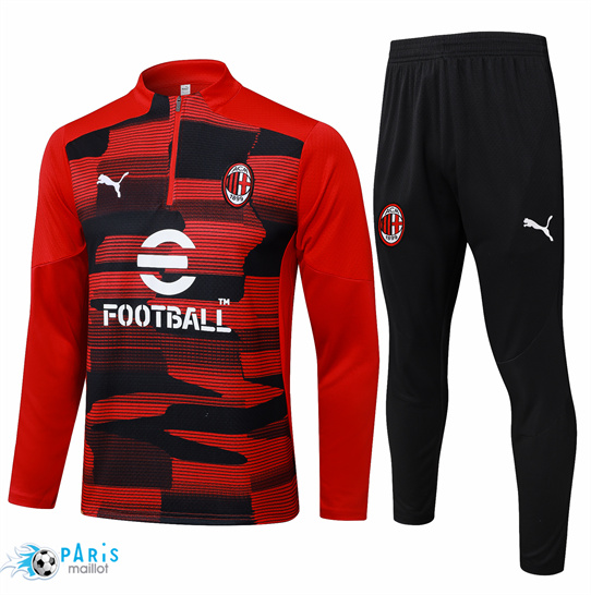 Marque Survetement AC Milan Enfant rouge 2025/26