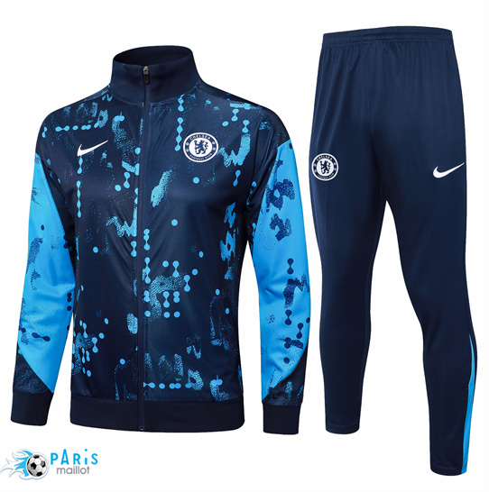 Prix Veste Survetement Chelsea Enfant bleu royal 2025/26