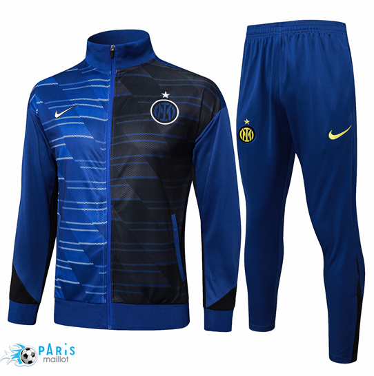 Prix Veste Survetement Inter Milan Enfant bleu 2025/26