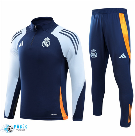 Marque Survetement Real Madrid Enfant bleu royal 2025/26