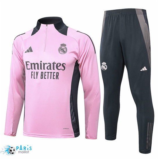 Achat Survetement Real Madrid Enfant rose 2025/26