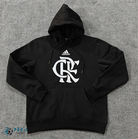 Soldes Veste Sweat A Capuche Flamengo noir 2025/26