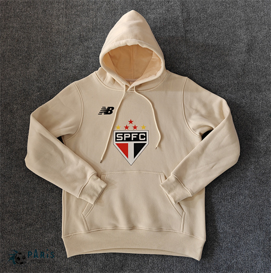 Acheter Veste Sweat A Capuche Sao Paulo jaune 2025/26
