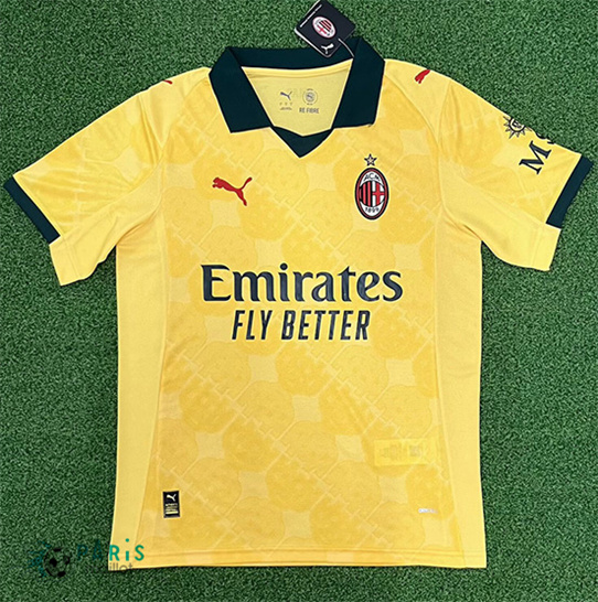 Maillotparis Flocage Maillot Foot AC Milan Third 2025/26