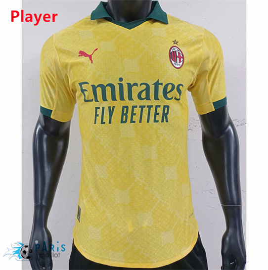 Maillotparis Acheter Maillot Foot AC Milan Player Third 2025/26