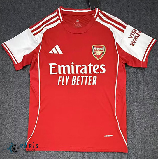 Maillotparis Acheter Maillot Foot Arsenal Domicile 2025/26
