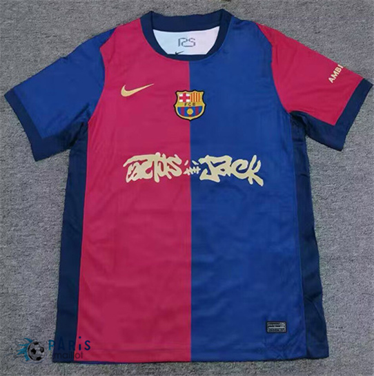 Maillotparis Acheter Maillot Foot Barcelone Domicile co-marqué 2025/26