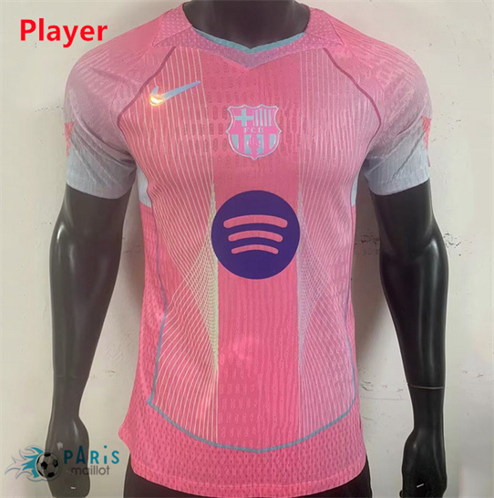 Maillotparis Achat Maillot Foot Barcelone Player Special Rose 2025/26