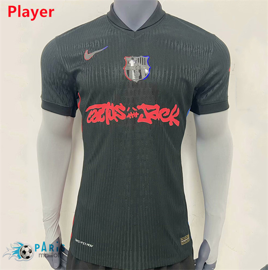 Maillotparis Acheter Maillot Foot Barcelone Player Exterieur co-marqué 2025/26