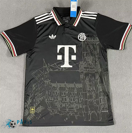 Maillotparis Créer Maillot Foot Bay Shamrock POS Special Noir 2025/26