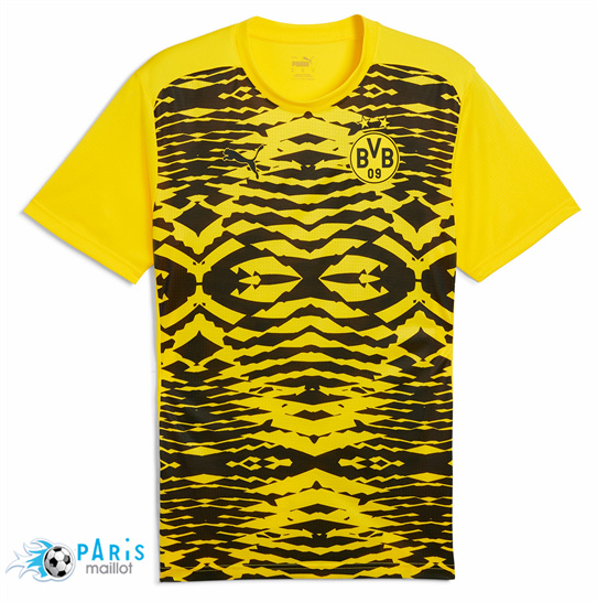 Maillotparis Créer Maillot Foot Borussia Dortmund pre-match Jaune 2025/26