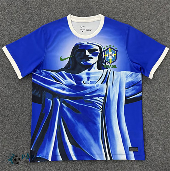 Maillotparis Achat Maillot Foot Brésil Bleu 2025/26