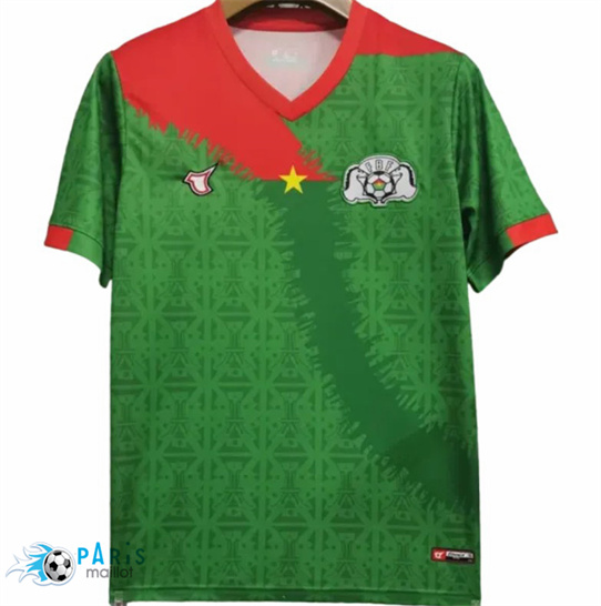 Maillotparis Acheter Maillot Foot Burkina Faso Domicile Vert 2024/25