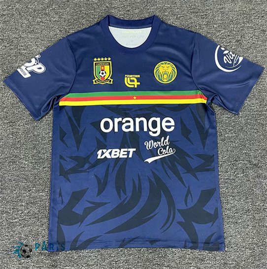 Maillotparis Achat Maillot Foot Cameroun Training Bleu 2025/26