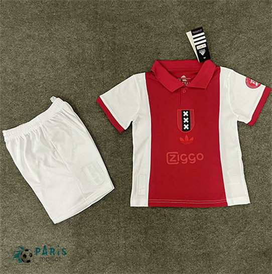Maillotparis Créer Maillot Foot Ajax Amsterdam Enfant 120e anniversaire 2025/26