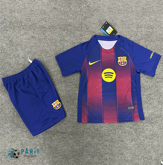 Maillotparis Soldes Maillot Foot Barcelone Enfant Rouge 2025/26