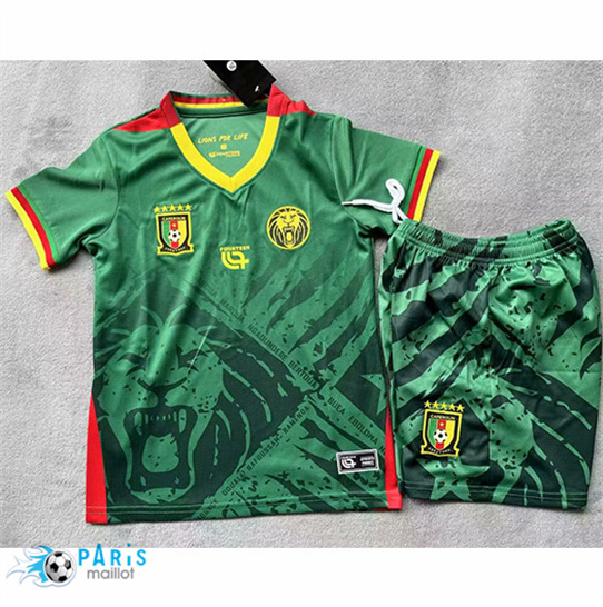 Maillotparis Soldes Maillot Foot Cameroun Enfant Domicile 2025/26