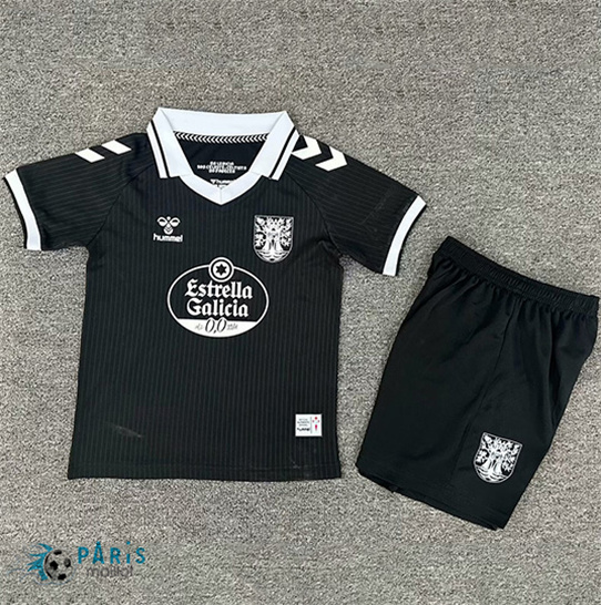 Maillotparis Marque Maillot Foot Celta de Vigo Enfant Centennial Edition noir 2025/26