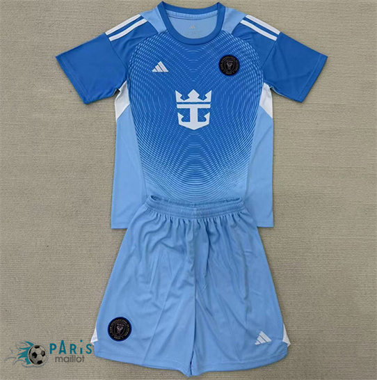 Maillotparis Site Maillot Foot Inter Miami Enfant Gardien De But Bleu 2025/26