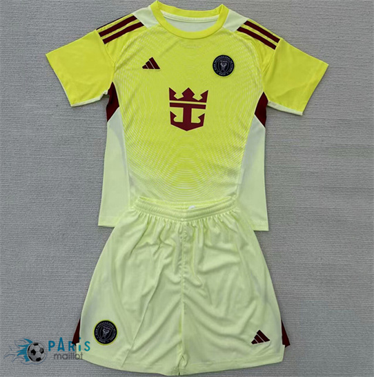 Maillotparis Discount Maillot Foot Inter Miami Enfant Gardien De But Jaune 2025/26