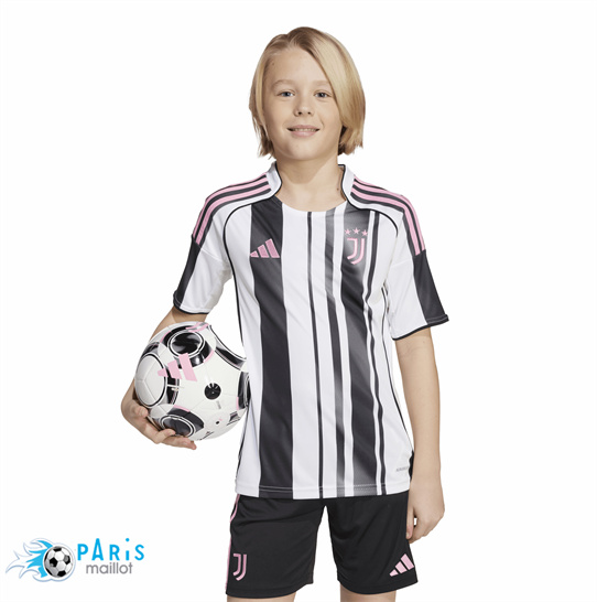 Maillotparis Soldes Maillot Foot Juventus Enfant Domicile 2025/26
