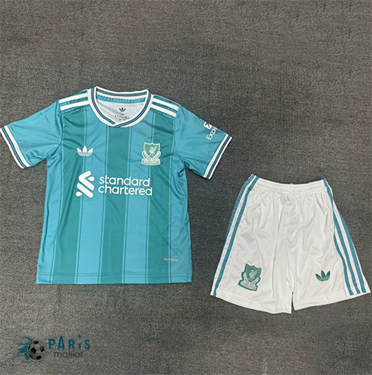 Maillotparis Site Maillot Foot Liverpool Enfant Vert 2025/26
