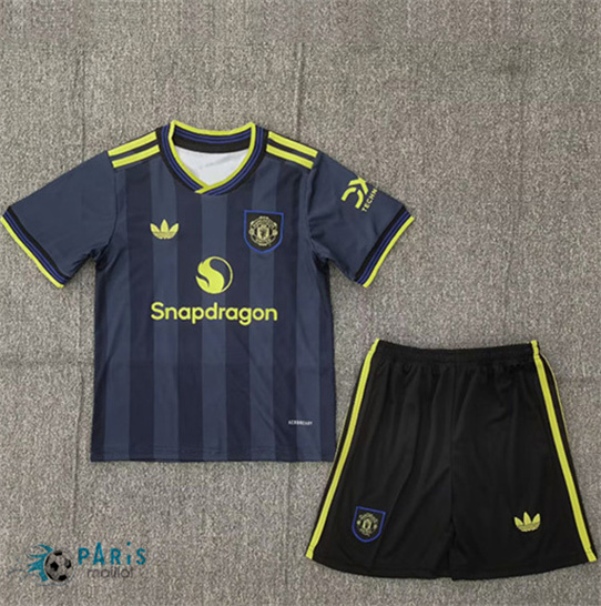 Maillotparis Soldes Maillot Foot Manchester United Enfant Third 2025/26