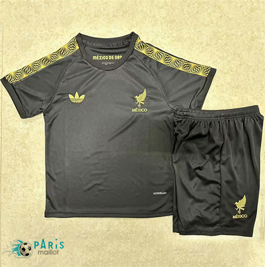 Maillotparis Prix Maillot Foot Mexique Enfant Gold Cup Award Noir 2025/26