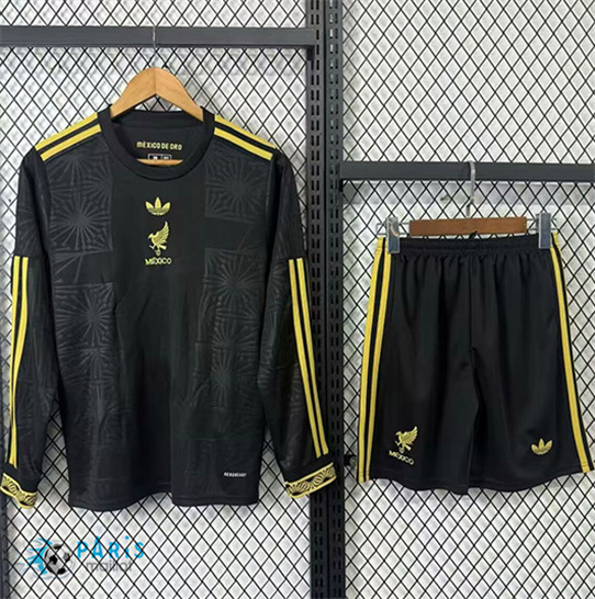 Maillotparis Achat Maillot Foot Mexique Enfant Gold Cup Manche Longue 2025/26