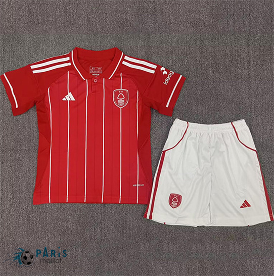 Maillotparis Nouveau Maillot Foot Nottingham Forest Enfant Domicile 2025/26