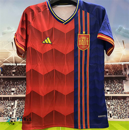 Maillotparis Achat Maillot Foot Espagne Training Rouge 2025/26