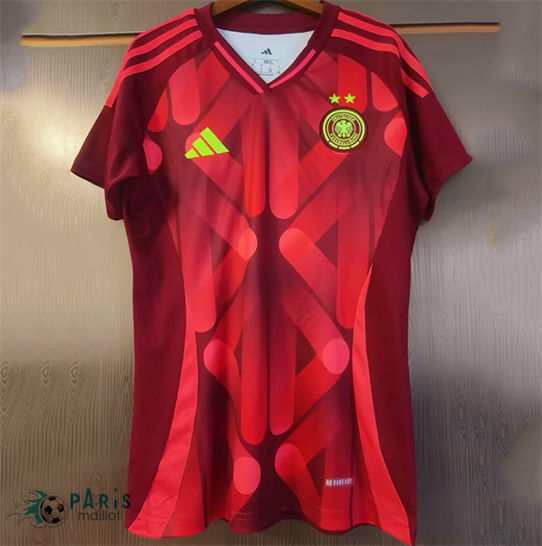 Maillotparis Achat Maillot Foot Allemagne Femme Rouge 2025/26