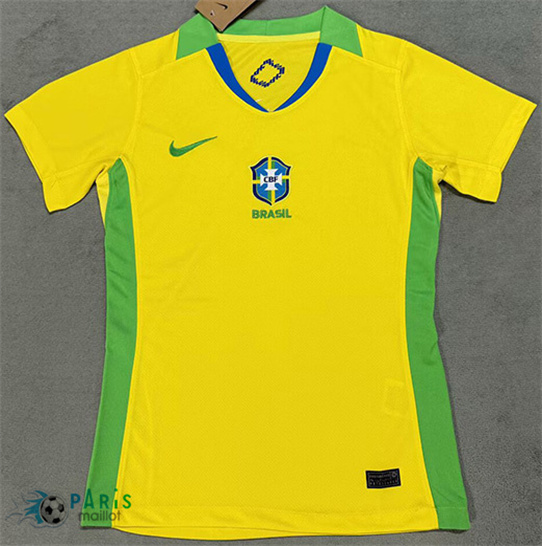 Maillotparis Nouveau Maillot Foot Brésil Femme Domicile 2025/26