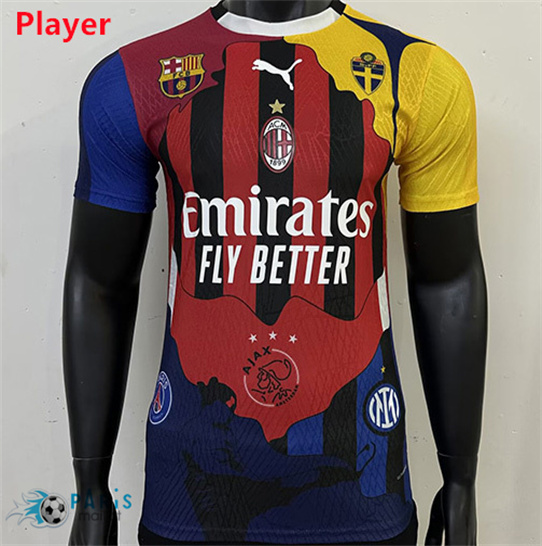 Maillotparis Discount Maillot Foot Ibrahimovic Player commémorer 2025/26