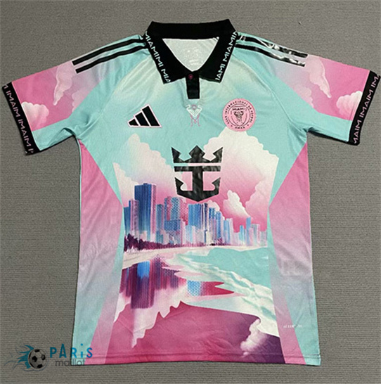 Maillotparis Flocage Maillot Foot Inter Miami Special Rose/Bleu 2025/26